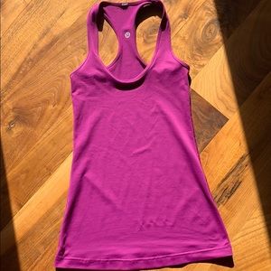 Lululemon cool racerback size 2 hot pink